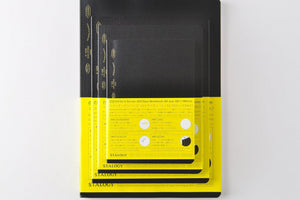 Stalogy 365Days Notebook - A5 - Grid - 368 Pages - Black
