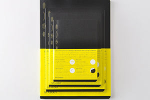 Stalogy 365Days Notebook - A6 - Grid - 368 Pages - Black