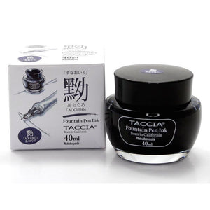 Taccia Aoguro Blue Black Ink