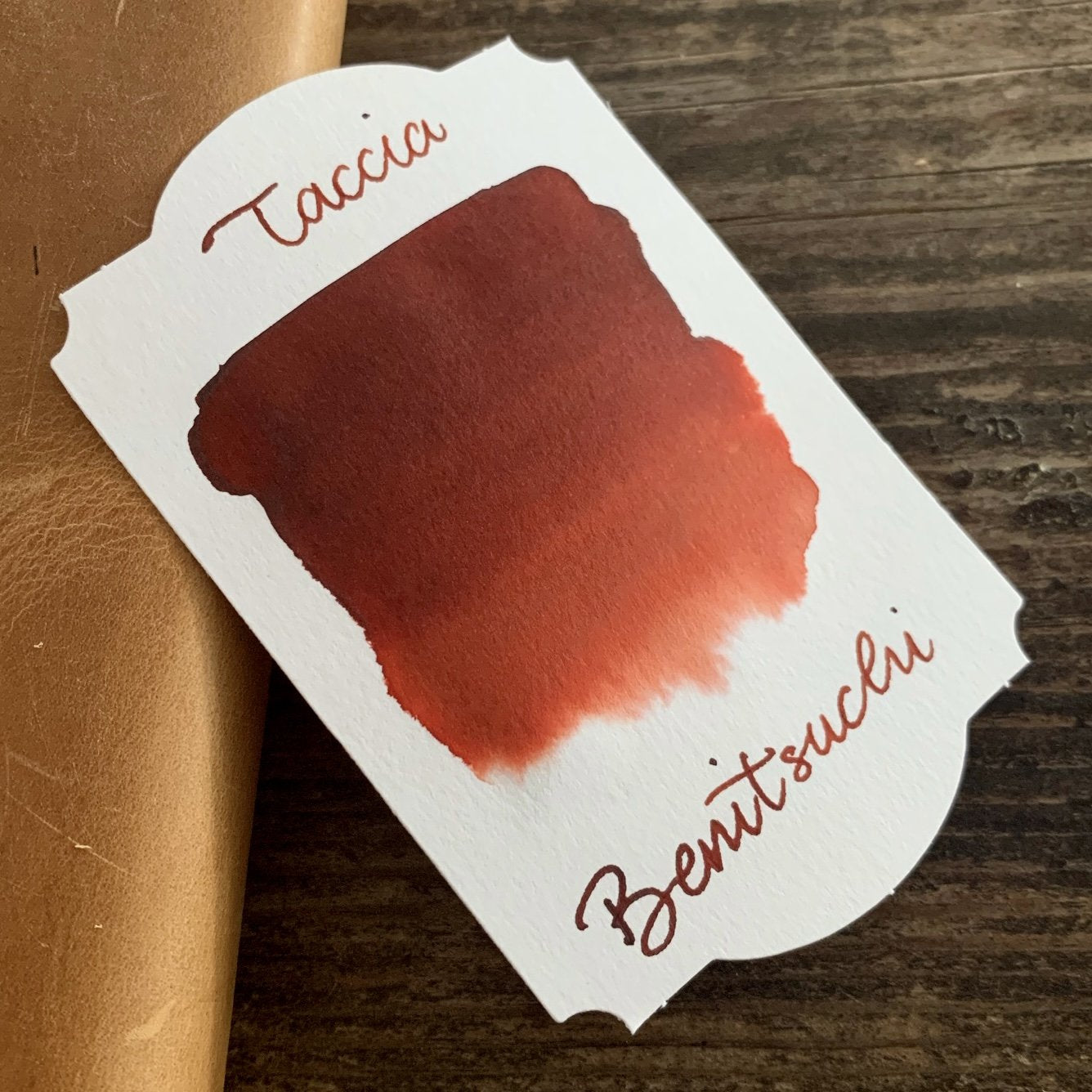 Taccia Hokusai Benitsuchi Ink