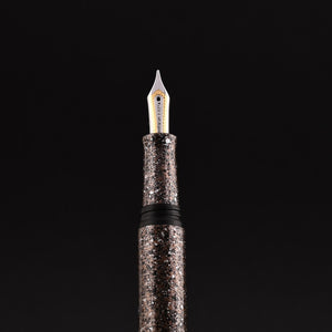 Taccia Granite Stone Fountain Pen - Brown GT