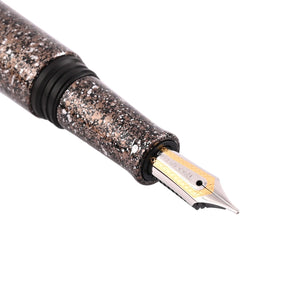 Taccia Granite Stone Fountain Pen - Brown GT