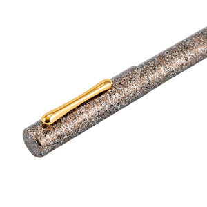 Taccia Granite Stone Fountain Pen - Brown GT