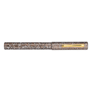 Taccia Granite Stone Fountain Pen - Brown GT