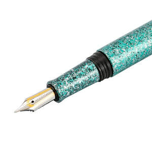 Taccia Granite Stone Fountain Pen - Green GT