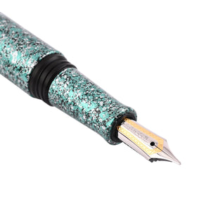 Taccia Granite Stone Fountain Pen - Green GT