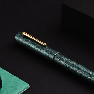 Taccia Granite Stone Fountain Pen - Green GT