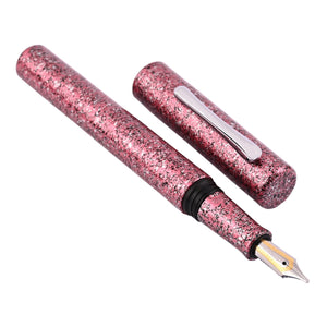 Taccia Granite Stone Fountain Pen - Red CT