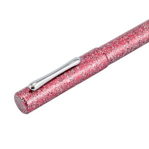 Taccia Granite Stone Fountain Pen - Red CT