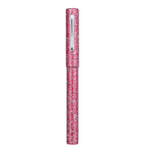 Taccia Granite Stone Fountain Pen - Red CT