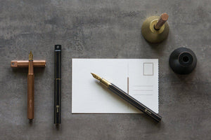 Ystudio Brassing - Brass Desk Fountain Pen