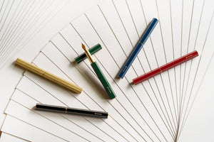 Ystudio Classic Revolve Fountain Pen - Black