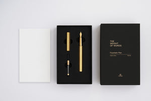 Ystudio Classic Revolve Fountain Pen - Red