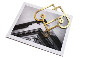 Brass Motif Paper Clips