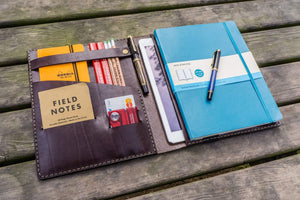 iPad Air/Pro & Extra Large Moleskine Cover - Dark Brown