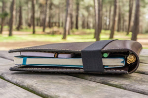 iPad Air/Pro & Extra Large Moleskine Cover - Dark Brown