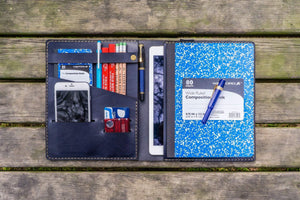iPad Air/Pro & Extra Large Moleskine Cover - Navy Blue
