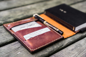 Leather Hobonichi Techo (A6) Planner Cover - Crazy Horse Tan