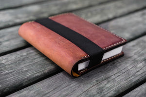 Leather Hobonichi Techo (A6) Planner Cover - Crazy Horse Tan