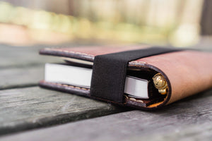 Leather Hobonichi Techo (A6) Planner Cover - Crazy Horse Tan