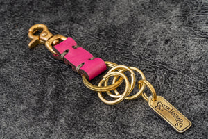 Leather Key Ring - New York
