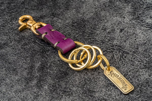 Leather Key Ring - New York
