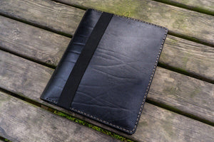 Leather Leuchtturm1917 B5 Notebook & iPad Air/Pro Cover - Black