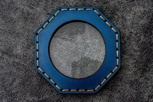 Leather Magnifying Glass Octagon