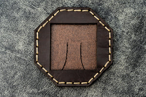 Leather Photo Frame Octagon