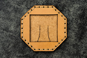 Leather Photo Frame Octagon