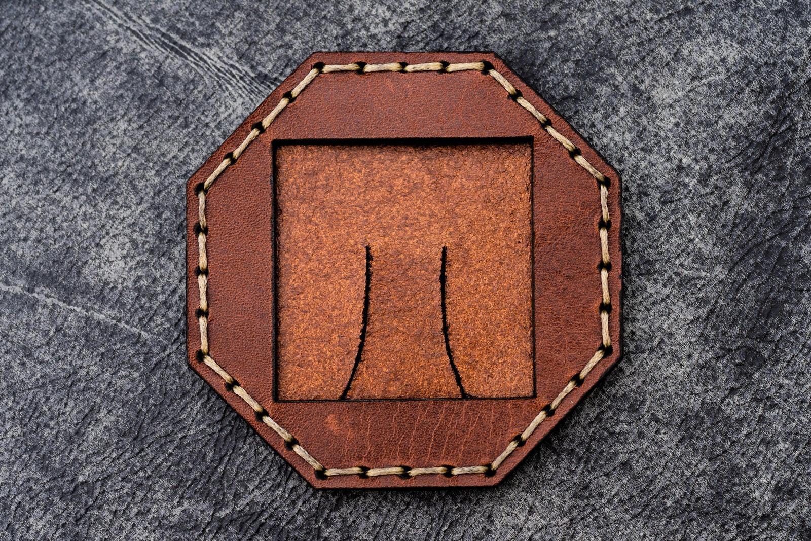 Leather Photo Frame Octagon