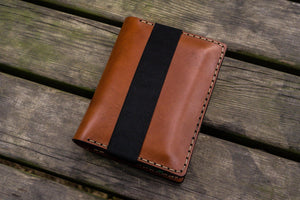 Leather Pocket Moleskine Journal Cover - Brown
