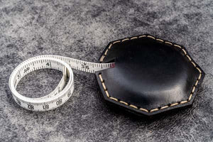 Leather Tape Measure Octagon