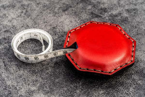 Leather Tape Measure Octagon