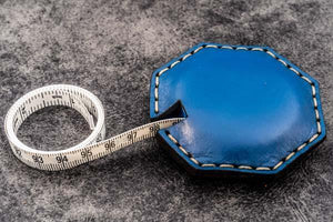 Leather Tape Measure Octagon