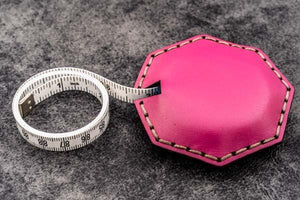 Leather Tape Measure Octagon