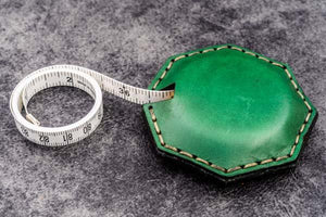 Leather Tape Measure Octagon