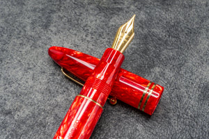 Leonardo Furore Fountain Pen - Red Passion GT