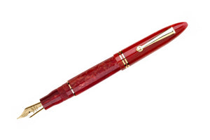 Leonardo Furore Fountain Pen - Red Passion GT