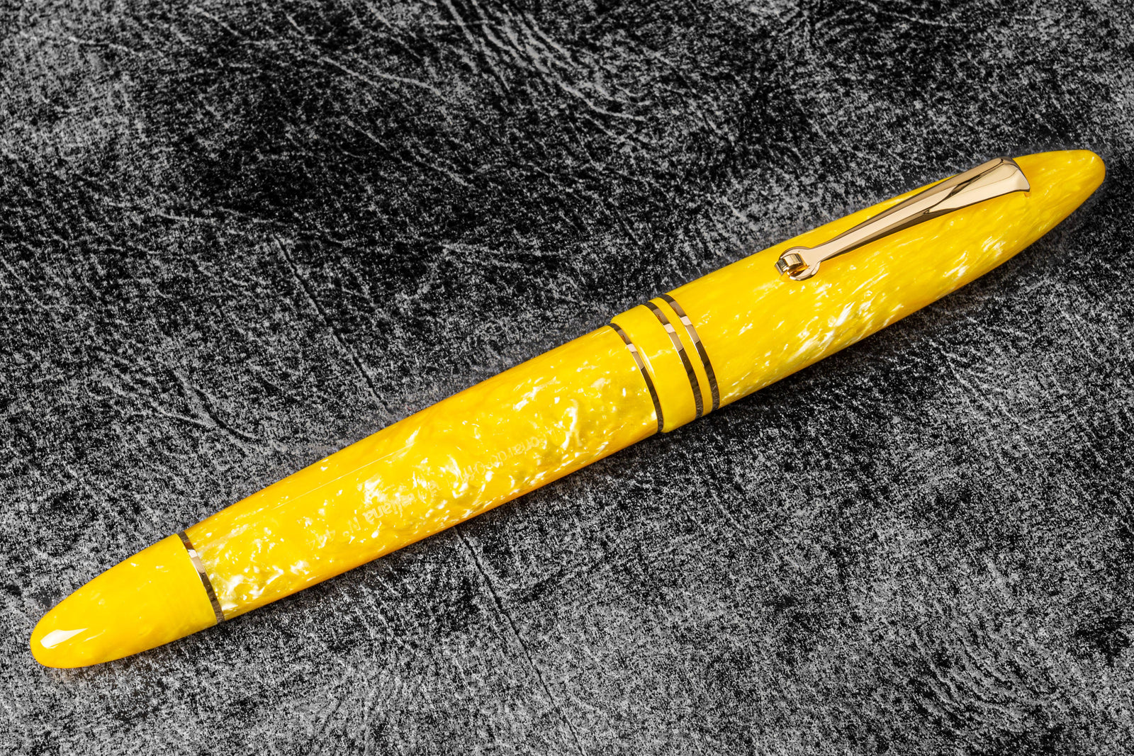 Leonardo Furore Fountain Pen - Sun Yellow GT