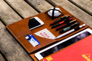 Leuchtturm1917 A4 - A4+ Leather Cover Portfolio - Brown