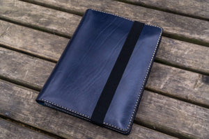 Leuchtturm1917 A4 - A4+ Leather Cover Portfolio - Navy Blue