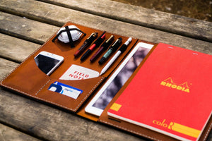 Moleskine Professional Workbook A4 Cover - Leather Compendium - Brown