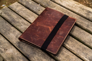 Moleskine Professional Workbook A4 Cover - Leather Compendium - Crazy Horse Orange
