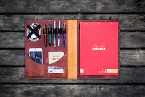 Moleskine Professional Workbook A4 Cover - Leather Compendium - Crazy Horse Tan