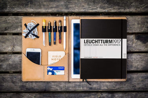 Moleskine Professional Workbook A4 Cover - Leather Compendium - Natural