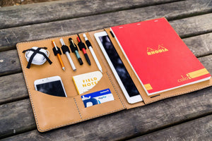 Moleskine Professional Workbook A4 Cover - Leather Compendium - Natural