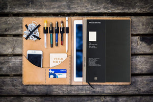 Moleskine Professional Workbook A4 Cover - Leather Compendium - Natural
