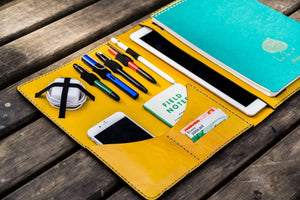 Moleskine Professional Workbook A4 Cover - Leather Compendium - Yellow