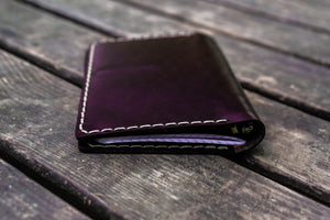 No.44 Personalized Leather Field Notes Cover - Dark Brown